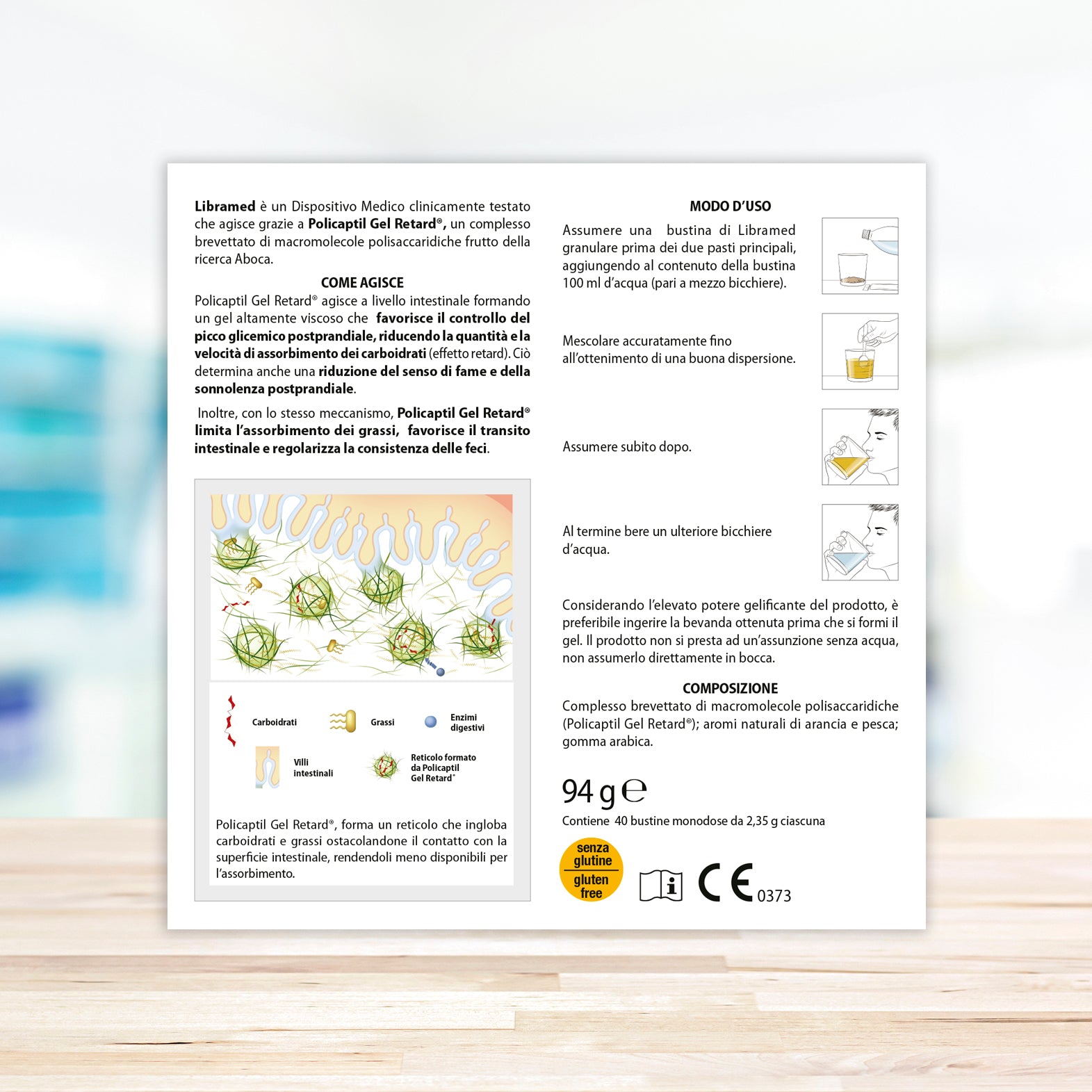 Libramed Bustine granulari monodose 40 Bustine Granulari Da 2,35 G