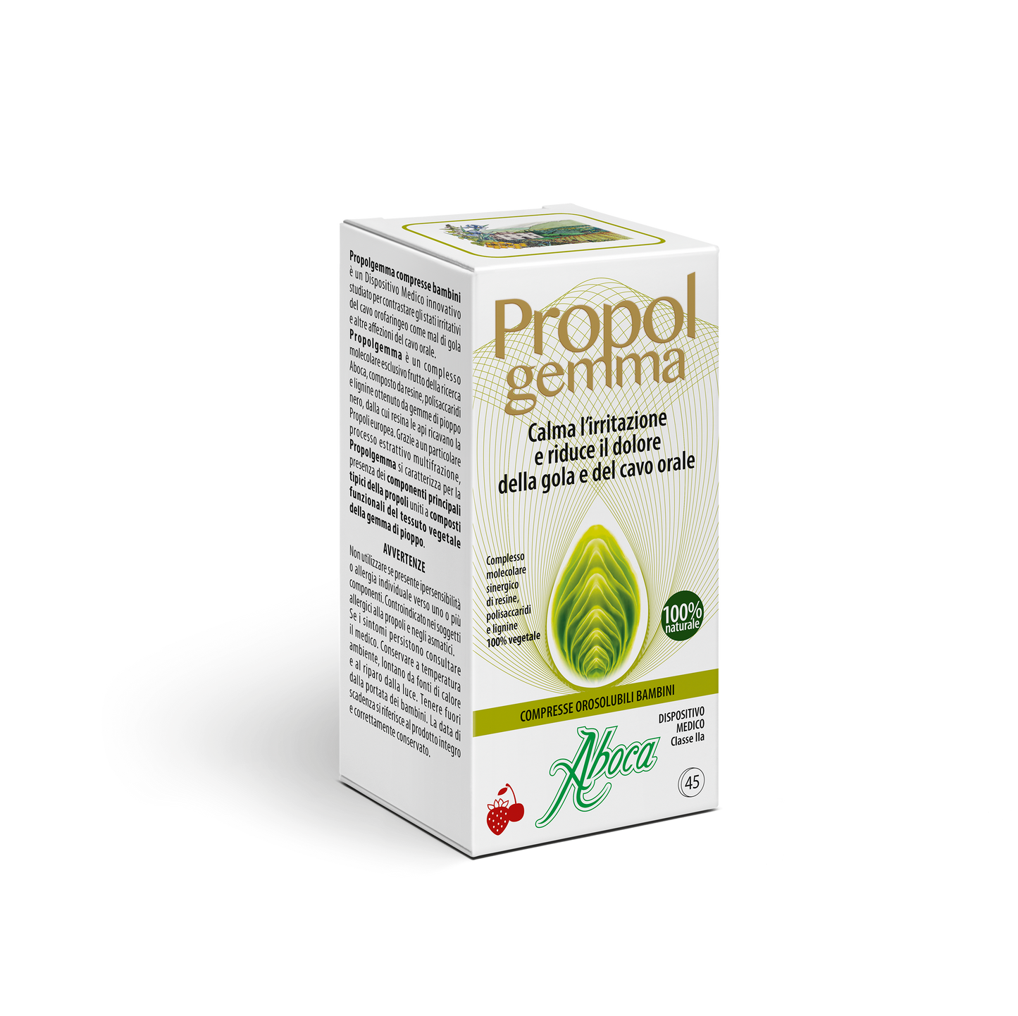 Propolgemma Bambini 45 Compresse Orosolubili 480 Mg