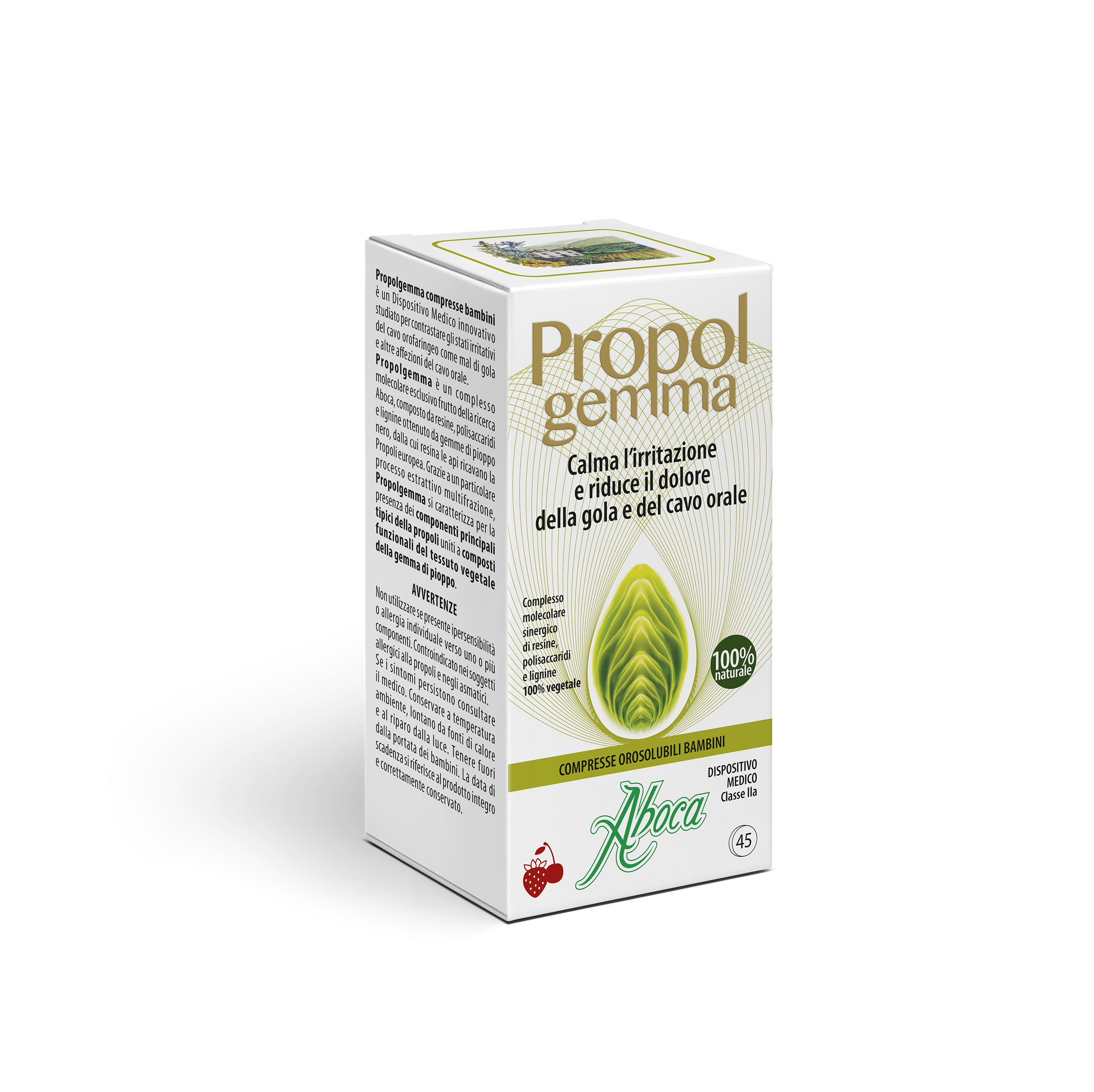 Propolgemma - Compresse orosolubili bambini 45 Compresse Orosolubili 480 Mg