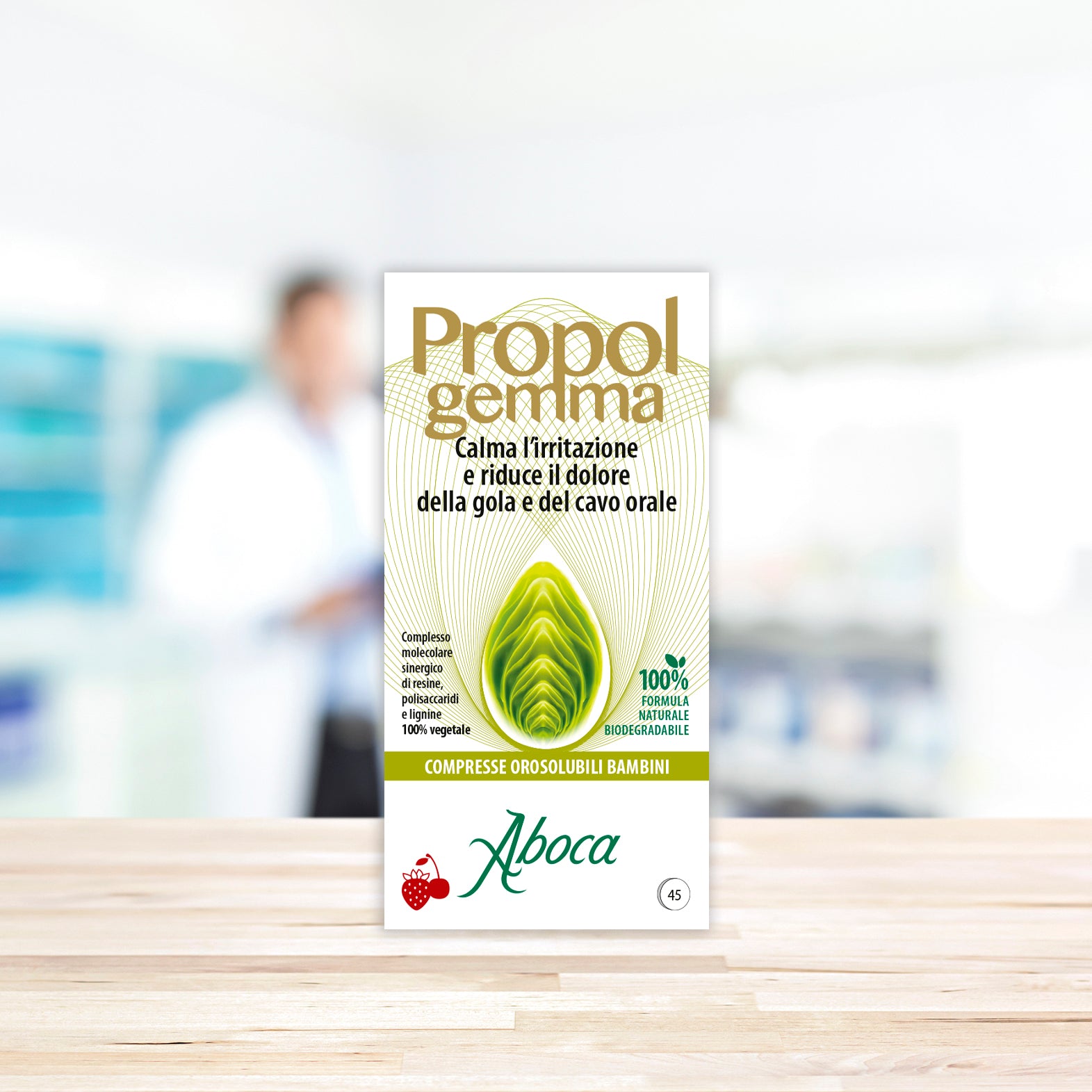 Propolgemma - Compresse orosolubili bambini 45 Compresse Orosolubili 480 Mg