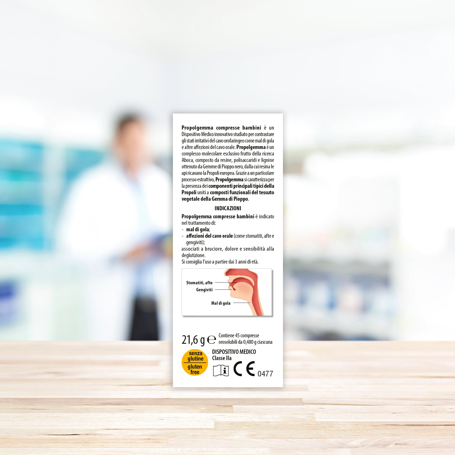 Propolgemma - Compresse orosolubili bambini 45 Compresse Orosolubili 480 Mg