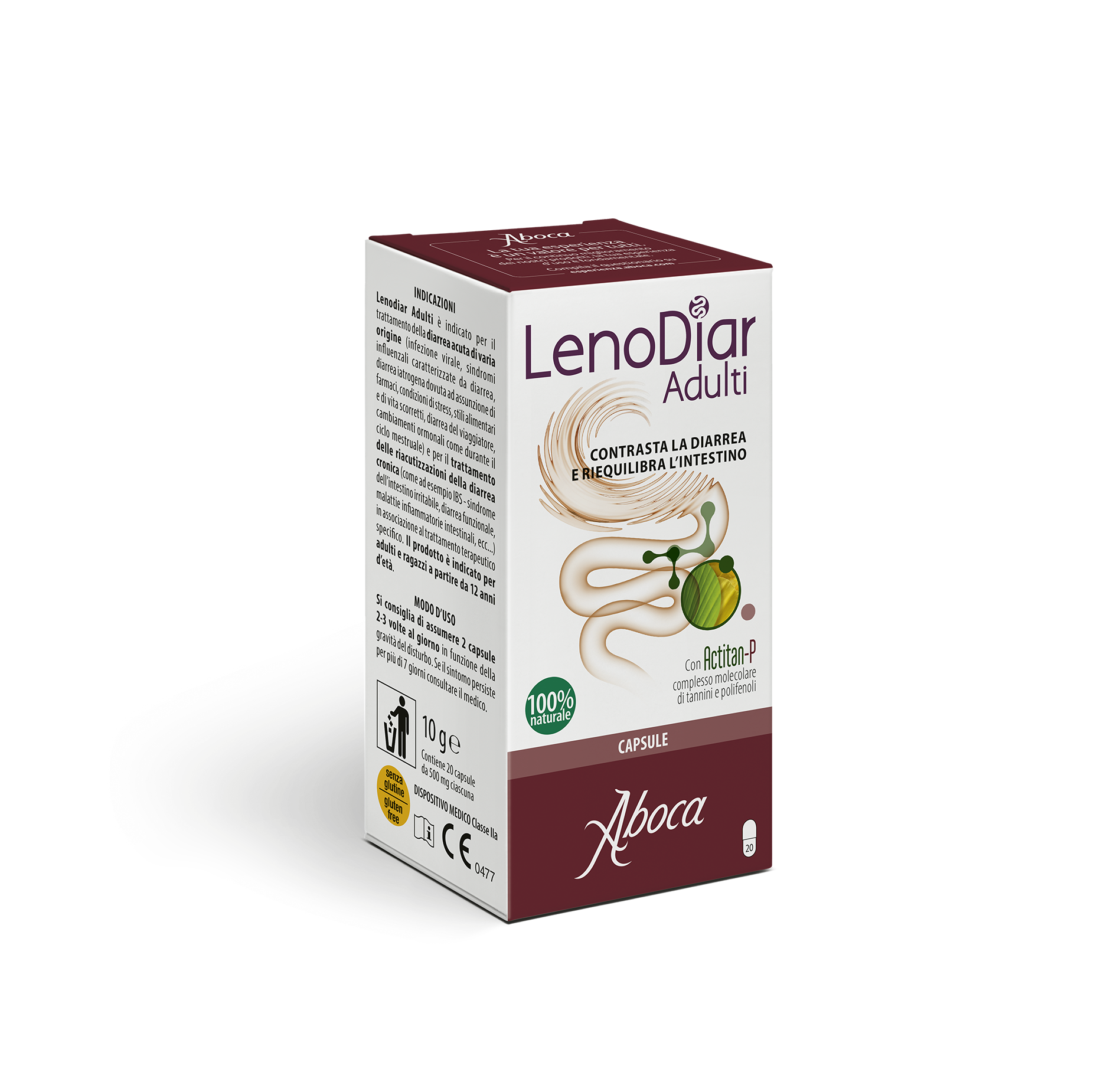 Lenodiar Adulti 20 Capsule 500 Mg - Lenodiar Adulti 20 Capsule 500 Mg