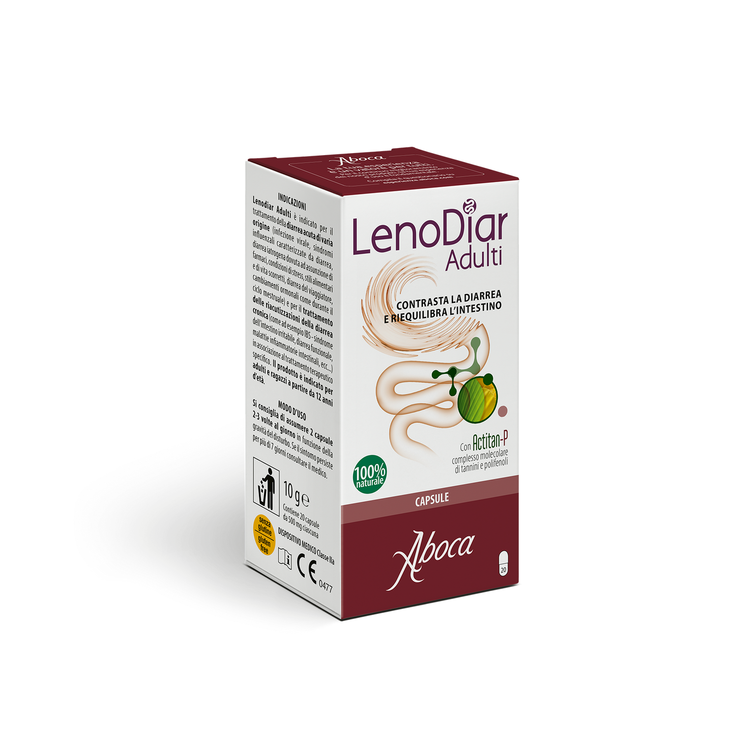 Lenodiar Adulti 20 Capsule 500 Mg