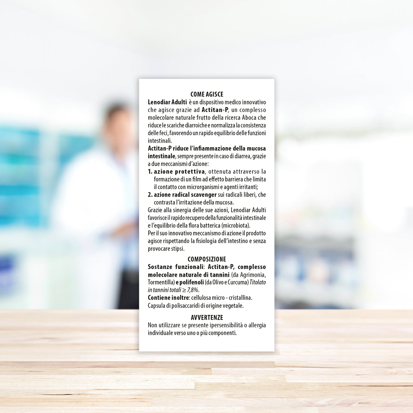 Lenodiar Adulti 20 Capsule 500 Mg