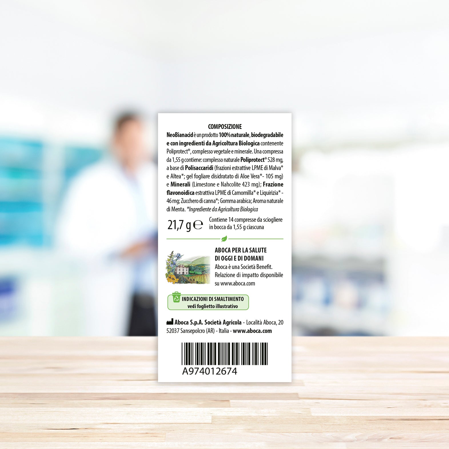 Neobianacid 14 Compresse Masticabili