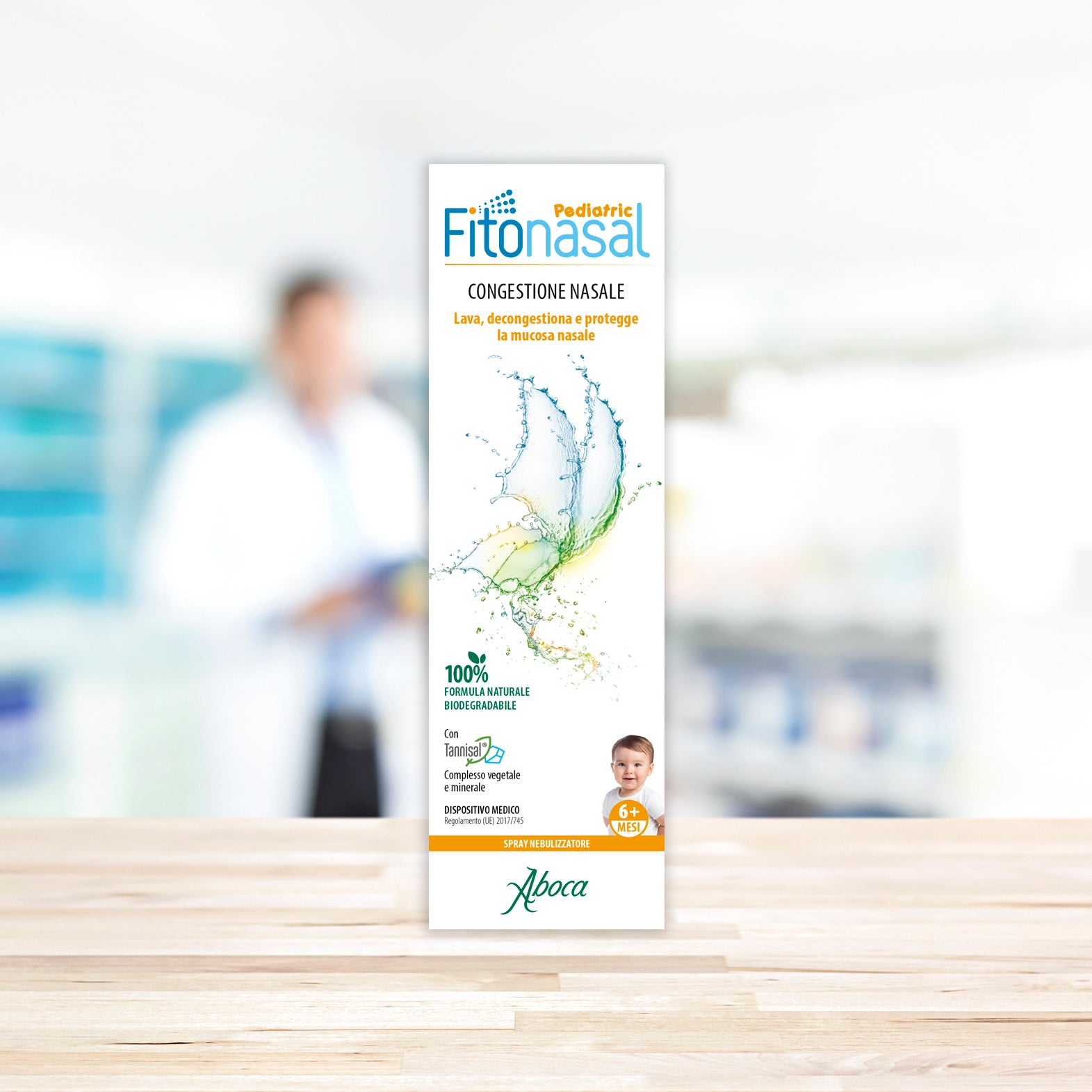 Aboca Fitonasal Pediatric Spray Nebulizzatore 125 Ml