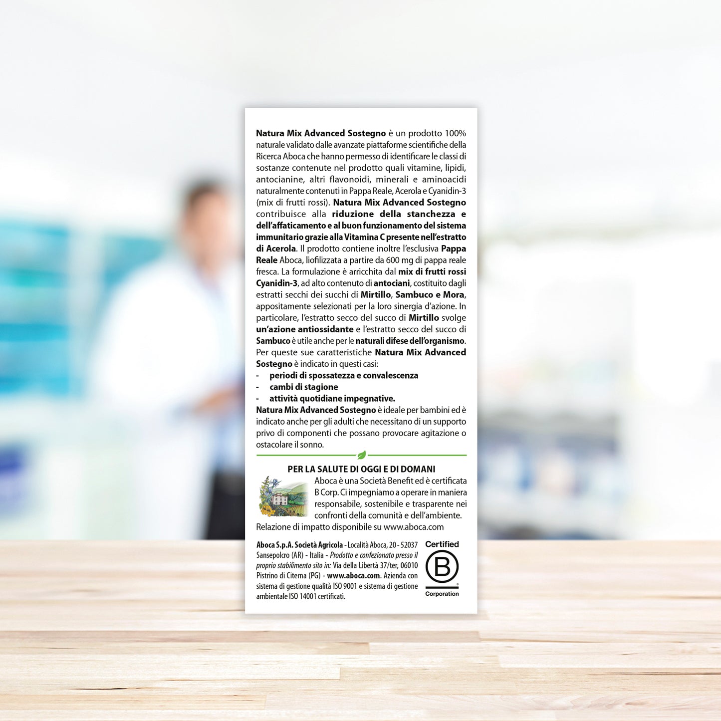 Natura Mix Advanced Sostegno Orosolubile 20 Bustine