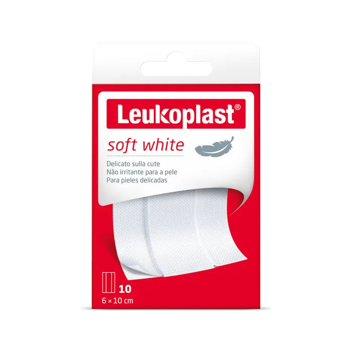 Leukoplast Soft White 100 X 6 Cm 10 Pezzi - Leukoplast Soft White 100 X 6 Cm 10 Pezzi