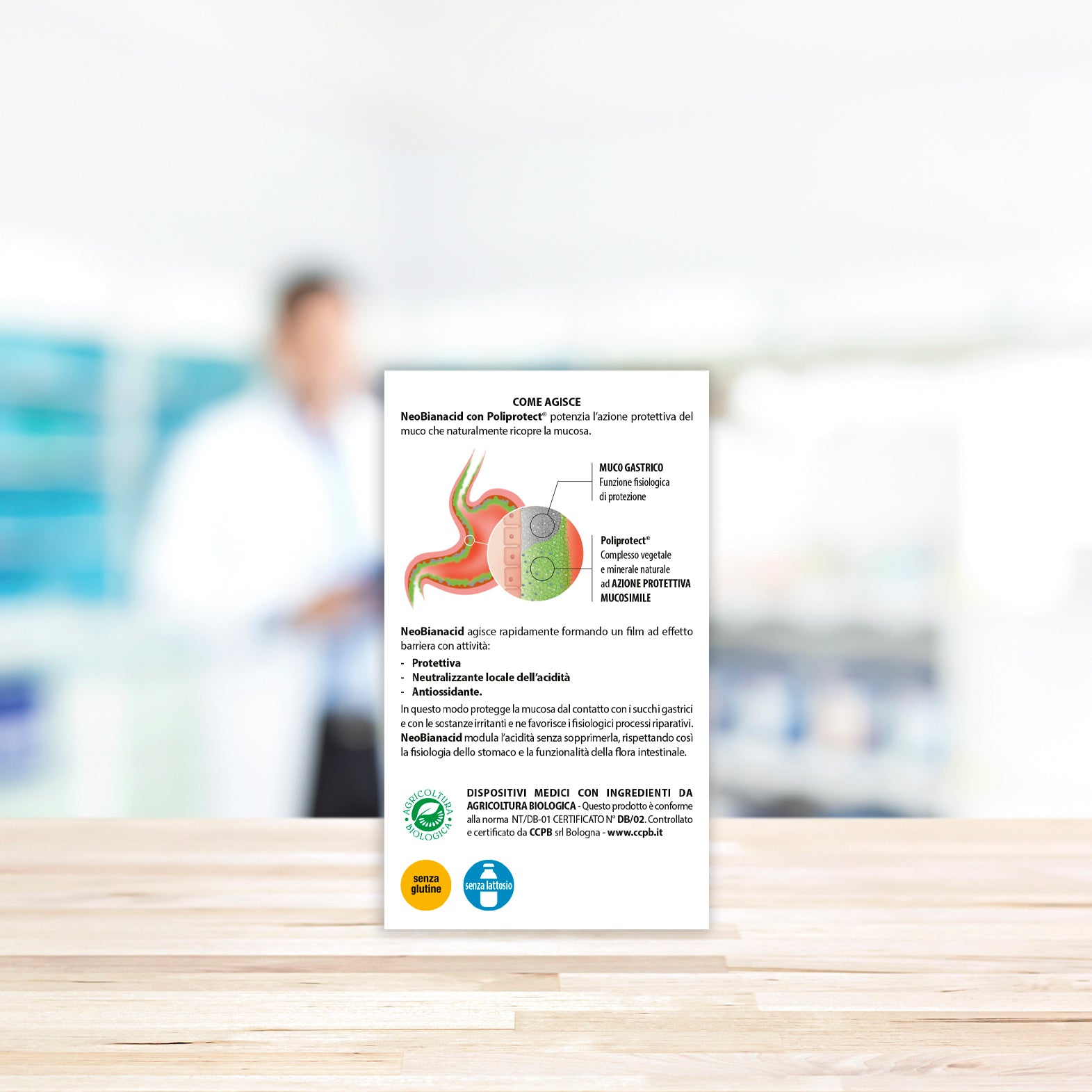 Aboca NEOBIANACID 45 Compresse gusto limone Masticabili