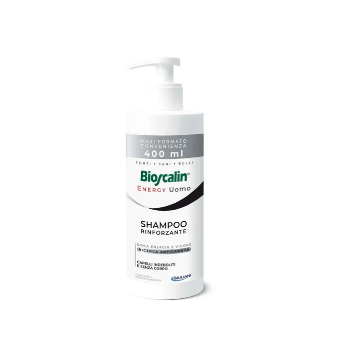 Bioscalin Energy Shampoo Rinforzante Uomo Maxi Size 400ml