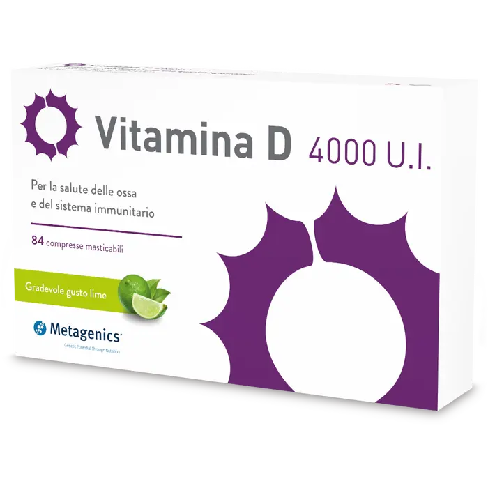 Vitamina D 4000Ui 84 Compresse - Vitamina D 4000Ui 84 Compresse