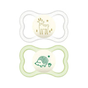 Mam Air Night Succhietto Silicone 16M+ 2 Pezzi