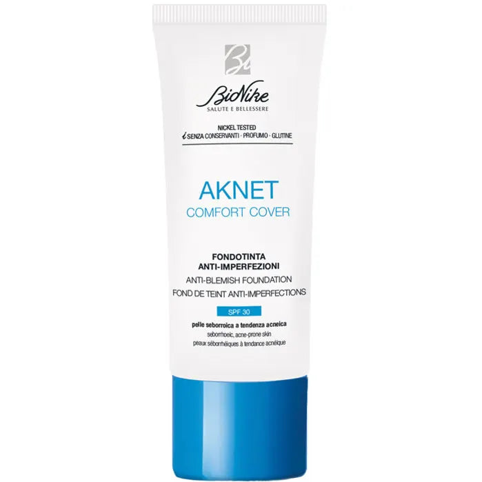 Bionike Aknet Comfort Cover Fondotinta Anti-Imperfezioni 104 Biscuit 30ml
