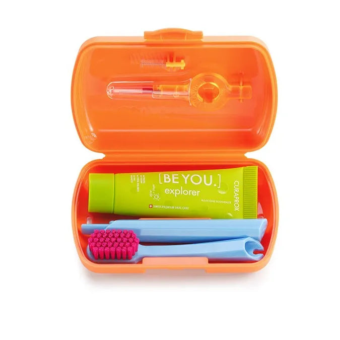 Curaprox Travel Set Orange - Curaprox Travel Set Orange