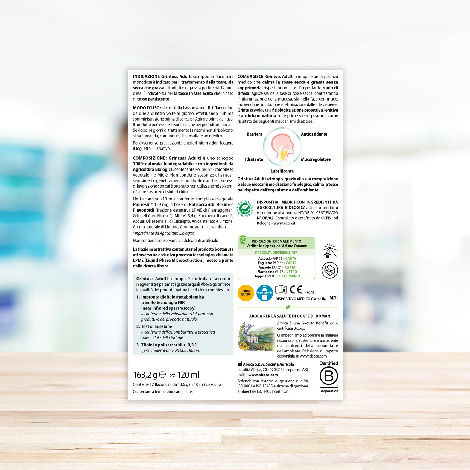 Grintuss Adulti sciroppo flaconcini 12Fl