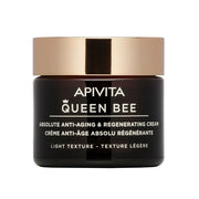 Apivita Queen Bee Light Crema Viso Anti-Età Assoluta&Rigenerante Texture Leggera 50ml