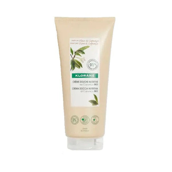 KLORANE Crema Doccia Nutritivo al Profumo Fiore di Cupuaçu BIO 75 ml