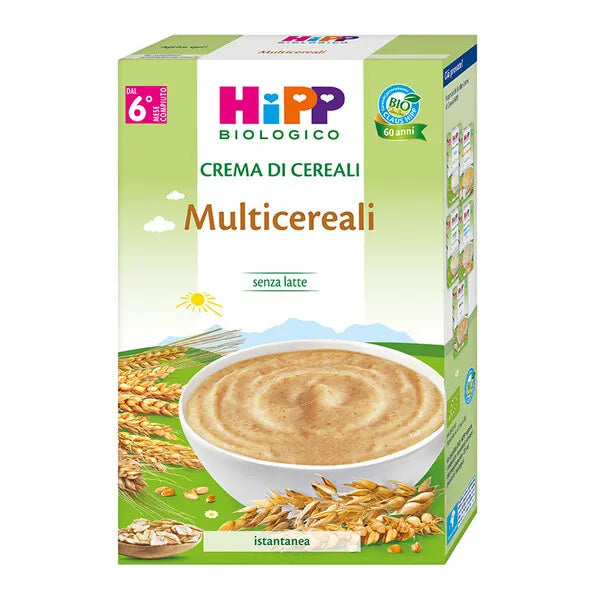 Hipp Bio Crema Multicereali Per Bambini 6 Mesi+ 200g - Hipp Bio Crema Multicereali Per Bambini 6 Mesi+ 200g