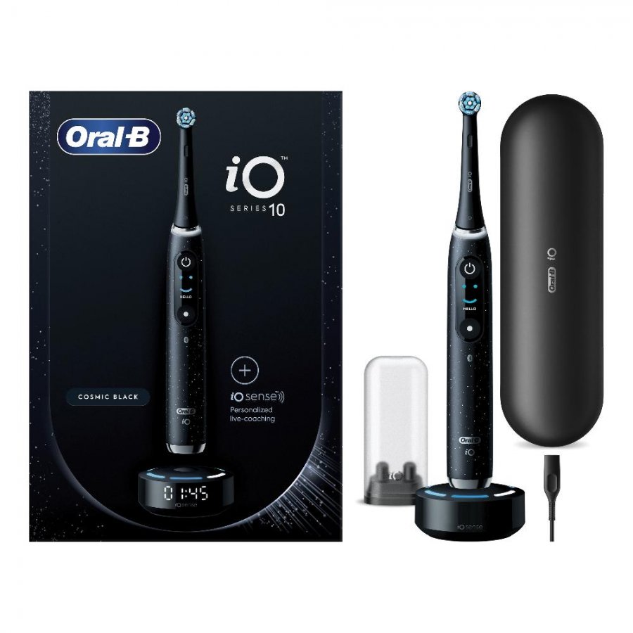 Oral-B iO Serie 10 Black Spazzolino Elettrico