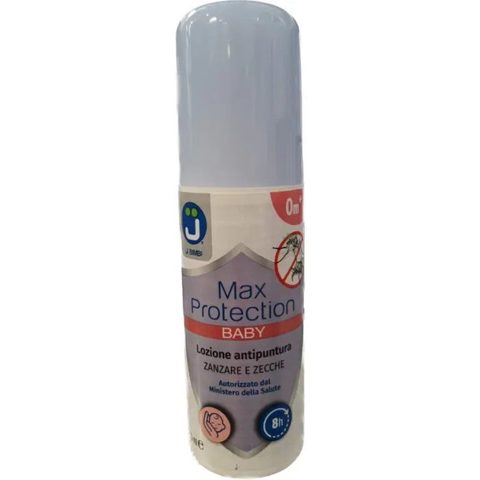 J Bimbi Max Protection Lozione Repellente Zanzare E Zecche Baby 75ml 0Mesi+ - J Bimbi Max Protection Lozione Repellente Zanzare E Zecche Baby 75ml 0Mesi+