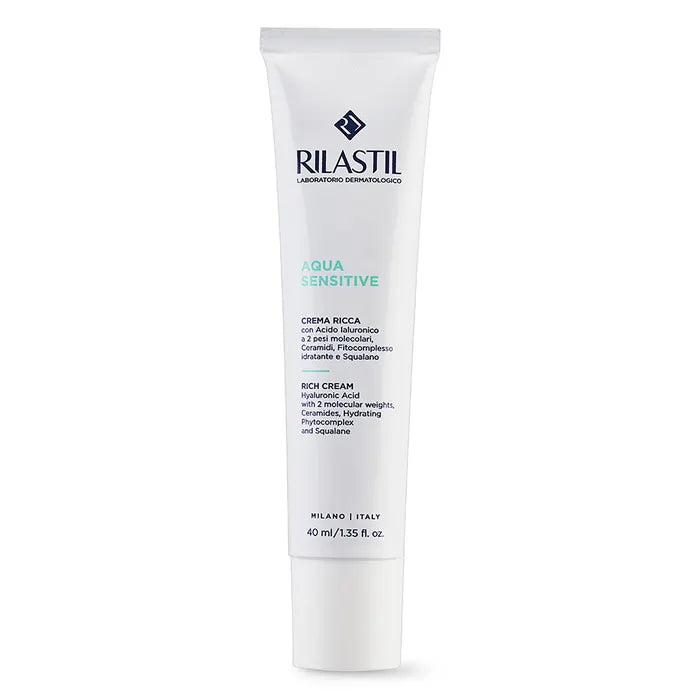 Rilastil Aqua Sensitive Crema Ricca Viso 40ml - Rilastil Aqua Sensitive Crema Ricca Viso 40ml