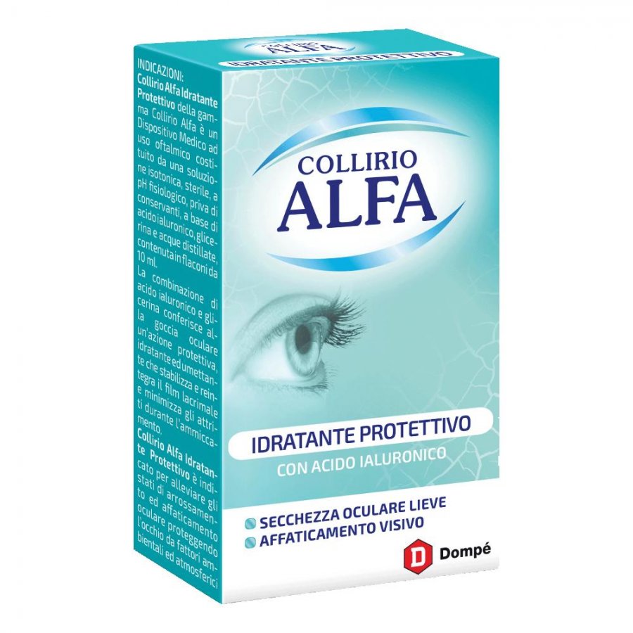 COLLIRIO ALFA IDRATANTE PROTETTIVO 10 ML - COLLIRIO ALFA IDRATANTE PROTETTIVO 10 ML