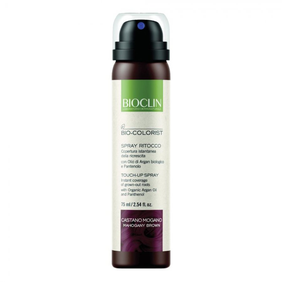 BioClin Bio-Colorist Spray Ritocco Ricrescita Castano Moka Mogano 75 ml - BioClin Bio-Colorist Spray Ritocco Ricrescita Castano Moka Mogano 75 ml
