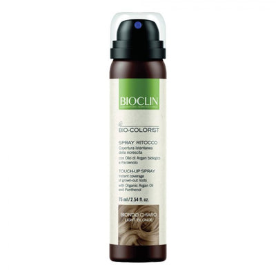 BioClin Bio-Colorist - Spray Ritocco Correttore Ricrescita Biondo Chiaro, 75ml