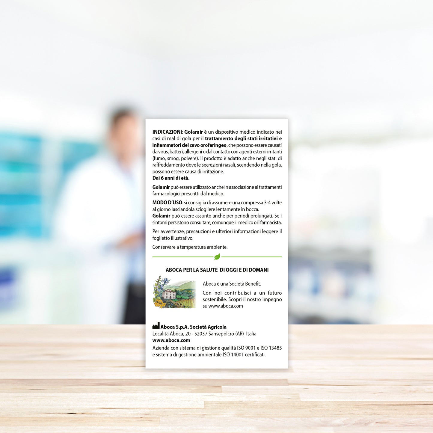 Aboca Golamir 20 Compresse Orosolubili