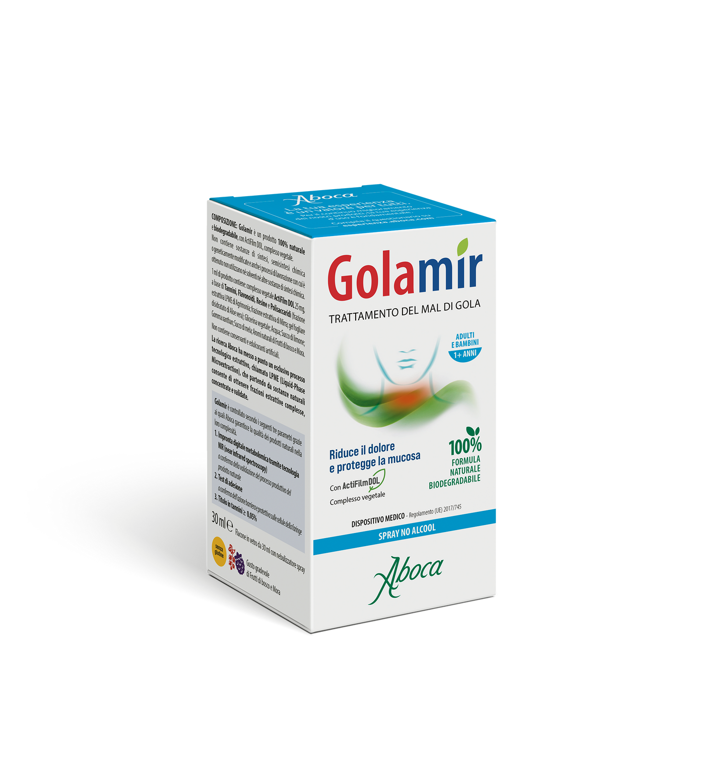 Aboca Golamir Spray No Alcool 30ml