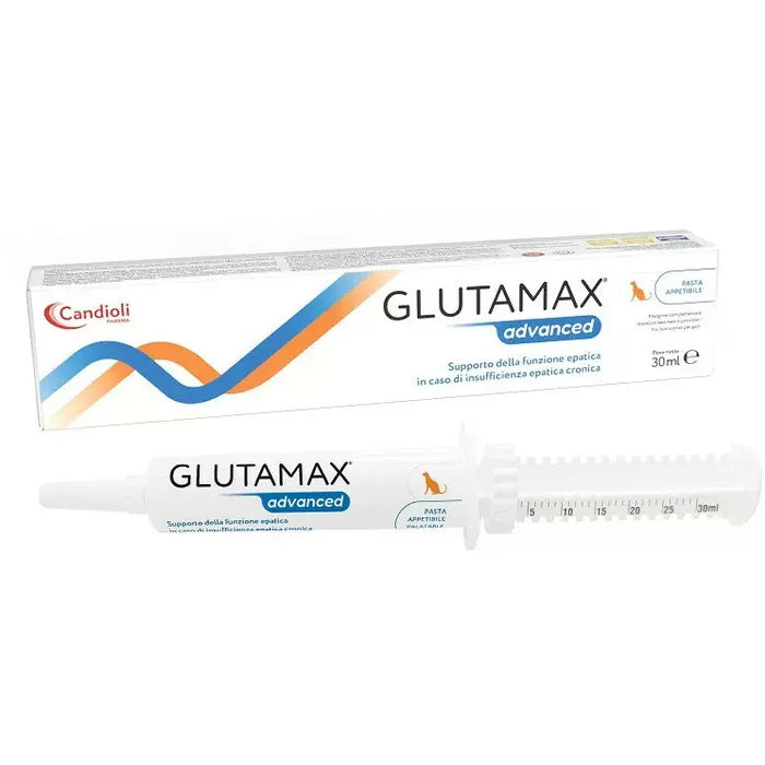 Candioli Glutamax Advanced Pasta Mangime Complementare Per Cani/Gatti 30ml Siringa Dosatrice - Candioli Glutamax Advanced Pasta Mangime Complementare Per Cani/Gatti 30ml Siringa Dosatrice