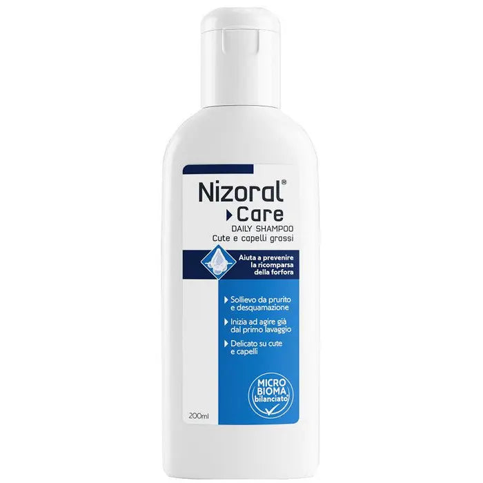 Nizoral Care Shampoo Antiprurito Quotidiano 200ml - Sollievo e Cura - Nizoral Care Shampoo Antiprurito Quotidiano 200ml - Sollievo e Cura