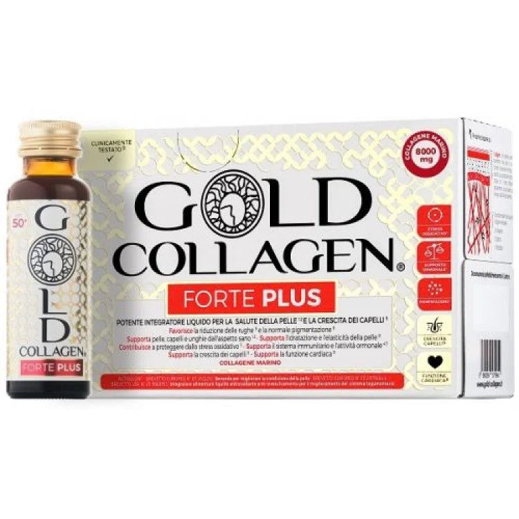GOLD COLLAGEN FORTE PLUS 10 FLACONCINI DA 50 ML