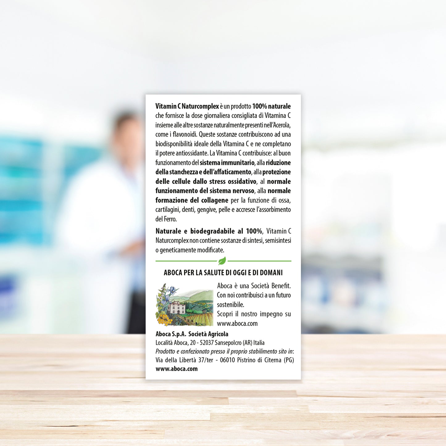 Aboca Vitamin C Naturcomplex 14 Compresse