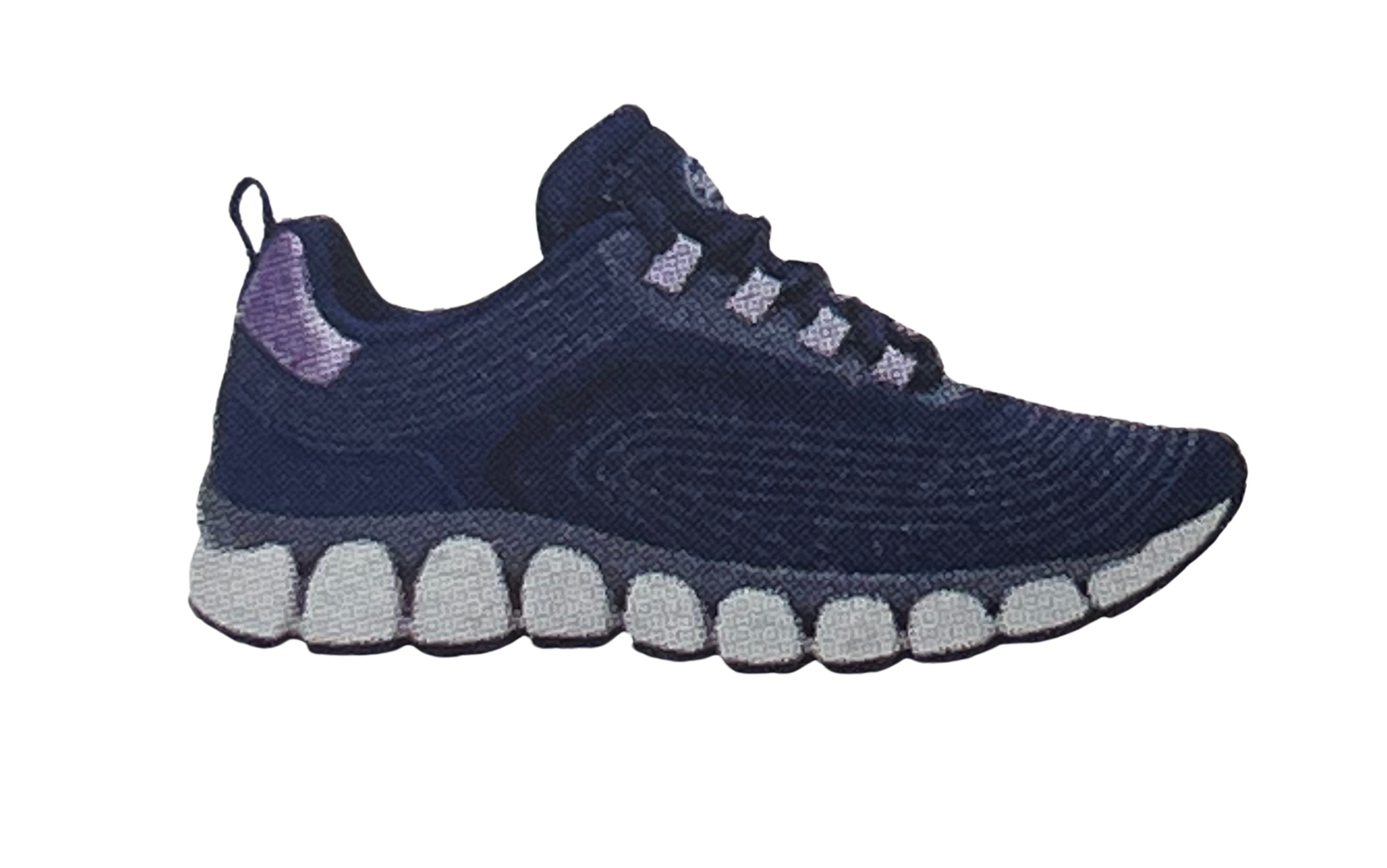 Scholl Galaxy Wave 24 Glittered Mesh + Pu Blu Navy N.36