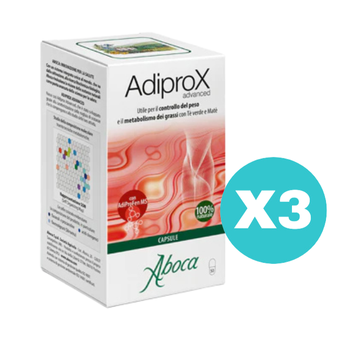 3 Confezioni Aboca ADIPROX da 50 cps cadauna - Tot. 150 Capsule