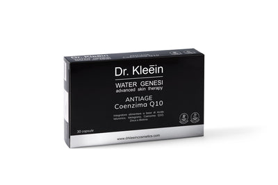 Dr. Kleein Antiage Coenzima Q10 è un integratore alimentare Contro i Segni dell'Invecchiamento 30 cps