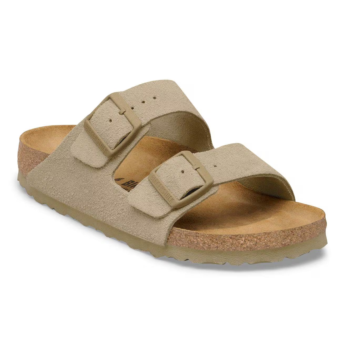 PIANELLE BIRKENSTOCK ARIZONA FADED KHAKI BIRKO FLOR 45