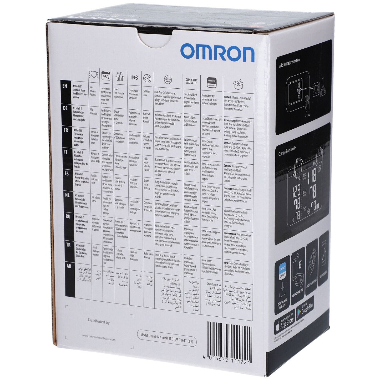 Omron M7 Intelli IT - Sfigmomanometro Da Braccio M7
