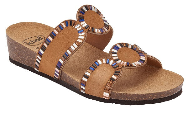 CALZATURA CANNES MICROFIBRE+STRASS W TAN 37