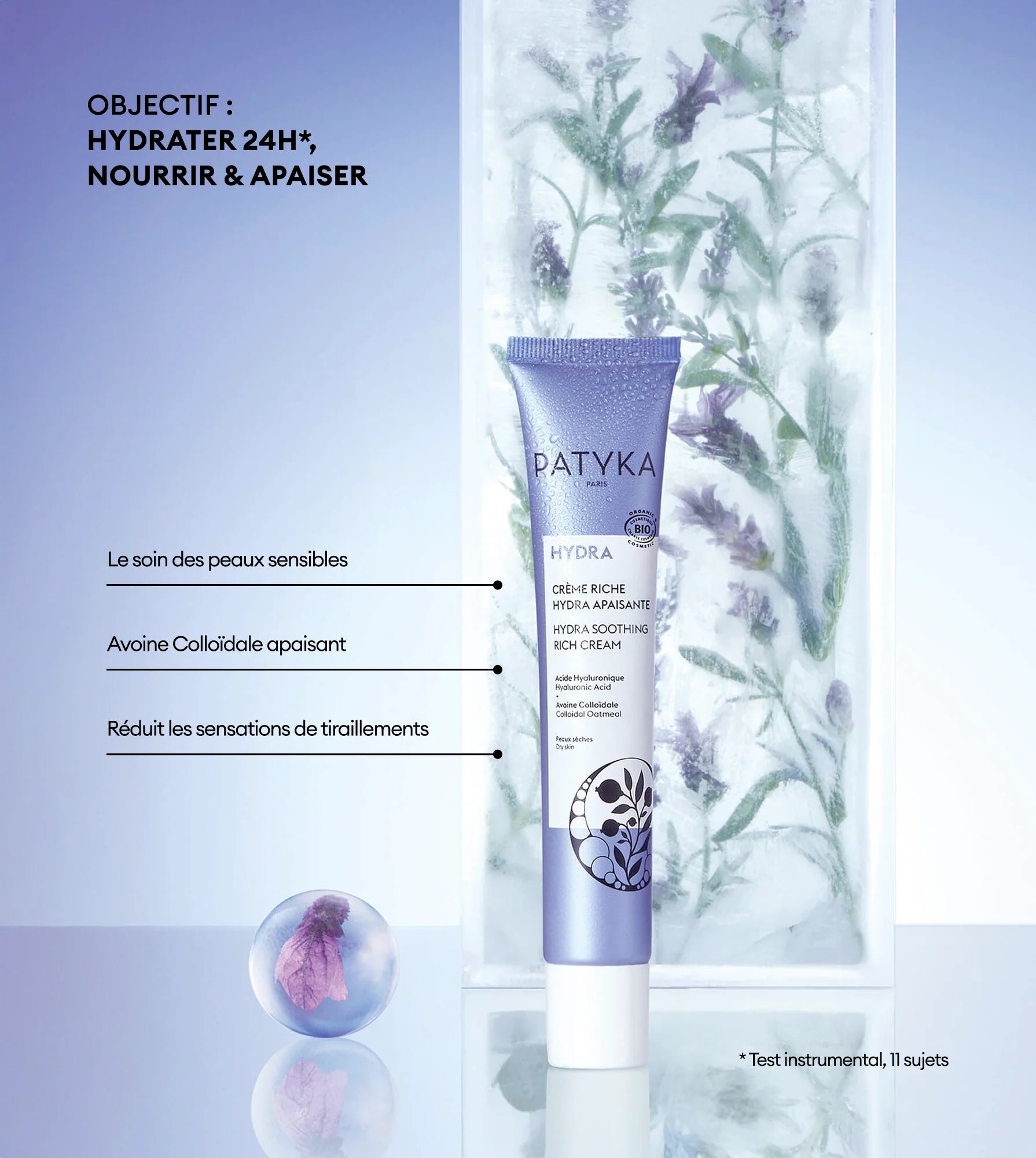 Patyka Crema Ricca Hydra Lenitiva 40 ml