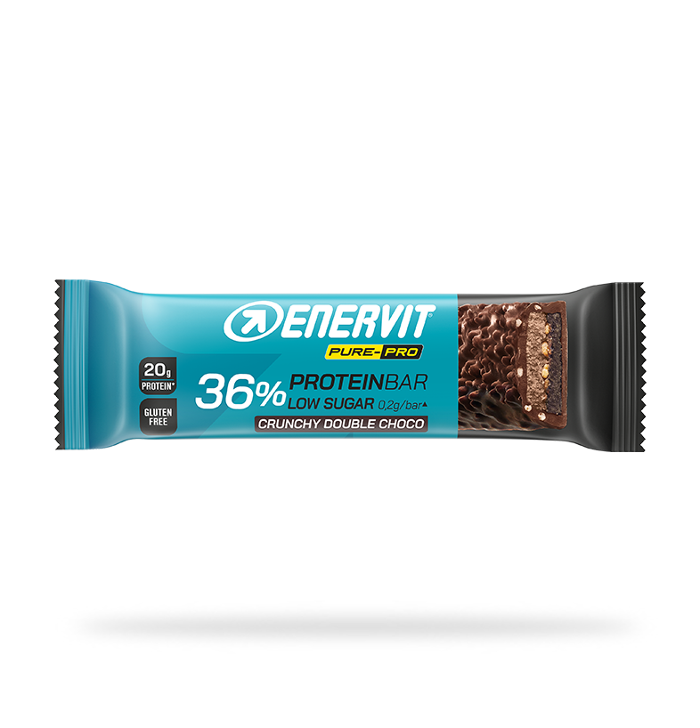 Enervit Barretta PURE PRO BAR 36% DOUBLE CHOCO 55 G - Enervit Barretta PURE PRO BAR 36% DOUBLE CHOCO 55 G