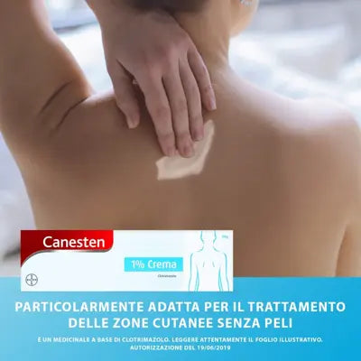 Canesten Crema Trattamento Antimicotico Antifungino contro Funghi e Micosi della Pelle 30 g