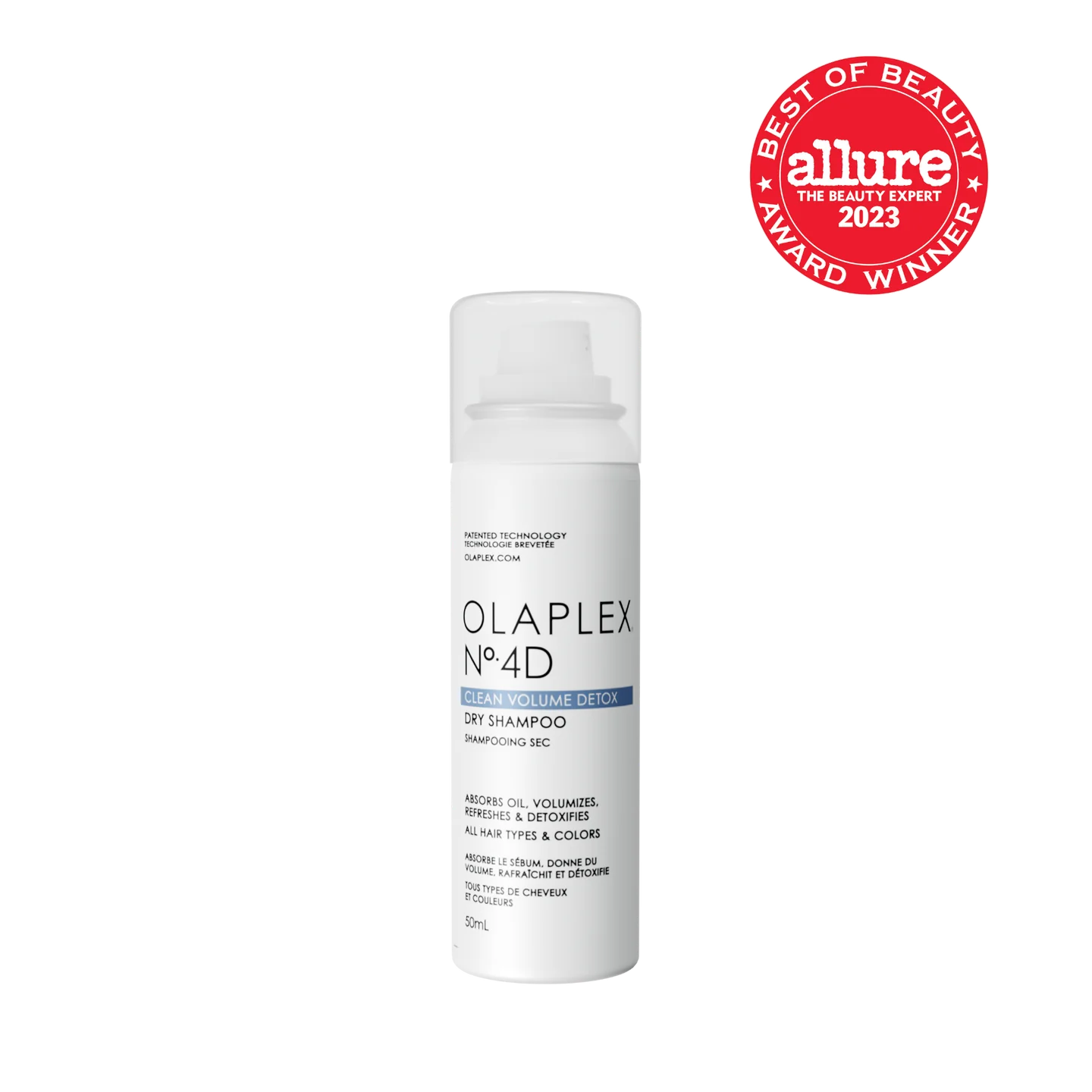 OLAPLEX N. 4D Mini Clean Volume Detox Dry Shampoo 50ml Shampoo Secco Spray Leggero