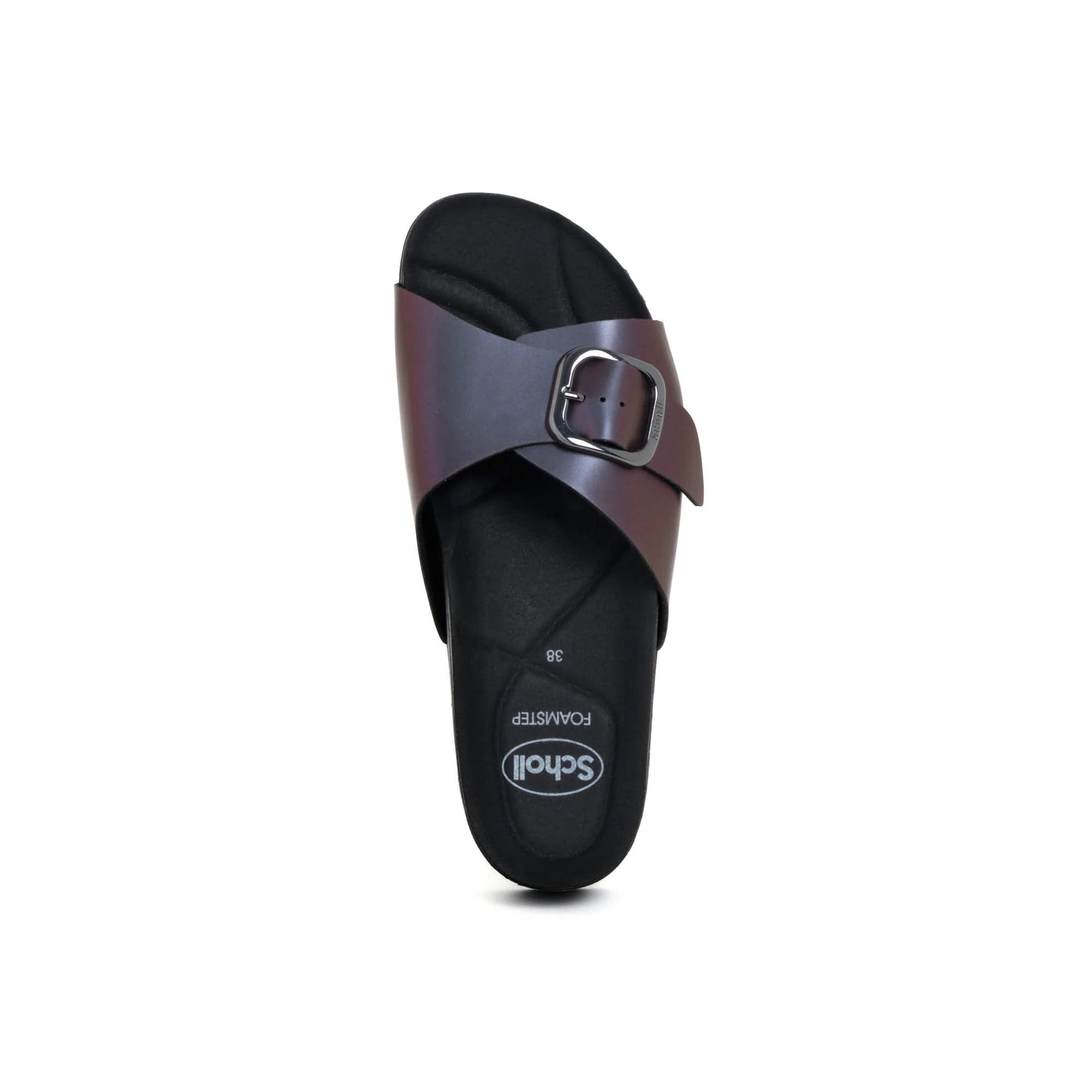 Senny Mules Iridescent Synthetic Black N.38