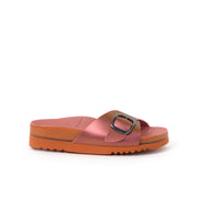 Senny Mules Iridescent Synthetic Orange N. 40