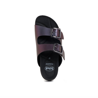 Vally Mules Synthetic Iridescent Black N. 39