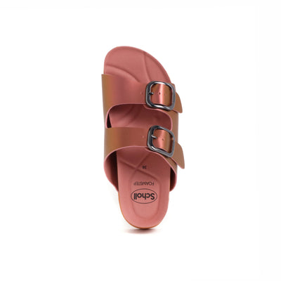 Vally Mules Synthetic Iridescent Orange N. 36