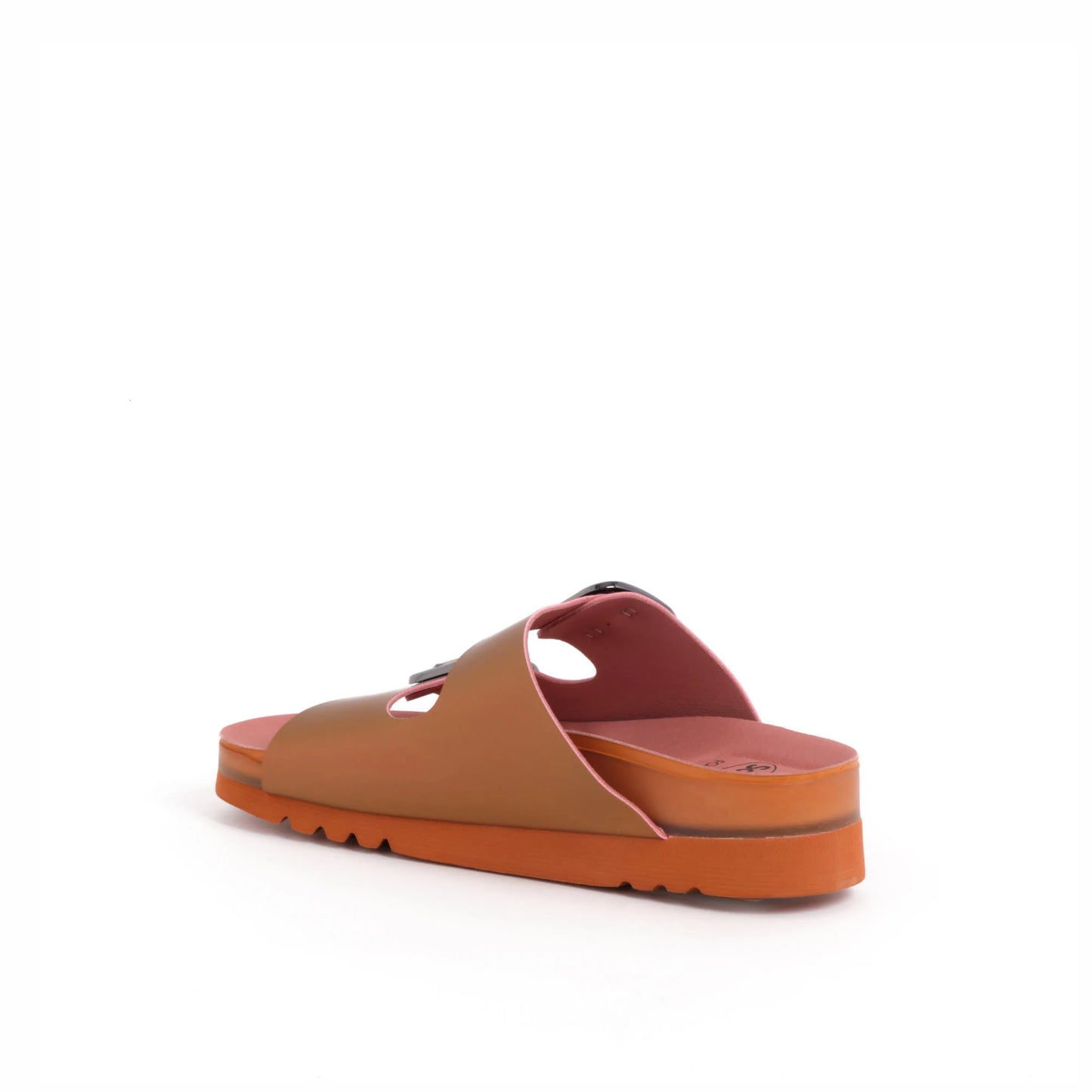 Vally Mules Synthetic Iridescent Orange N. 36