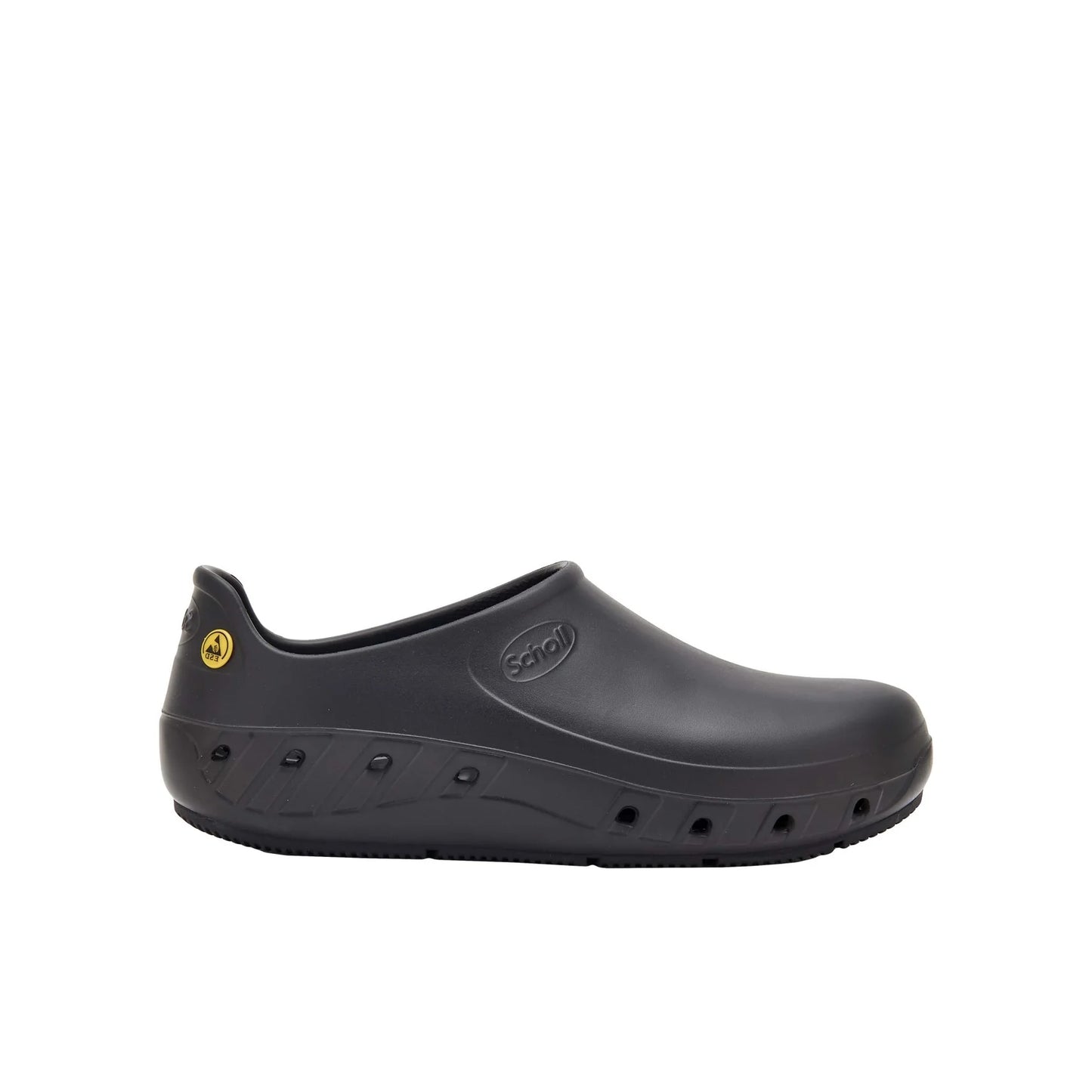 Scholl Ultragrip Shoe Eva Unisex Black Sfoderato Suola Gomma N. 39